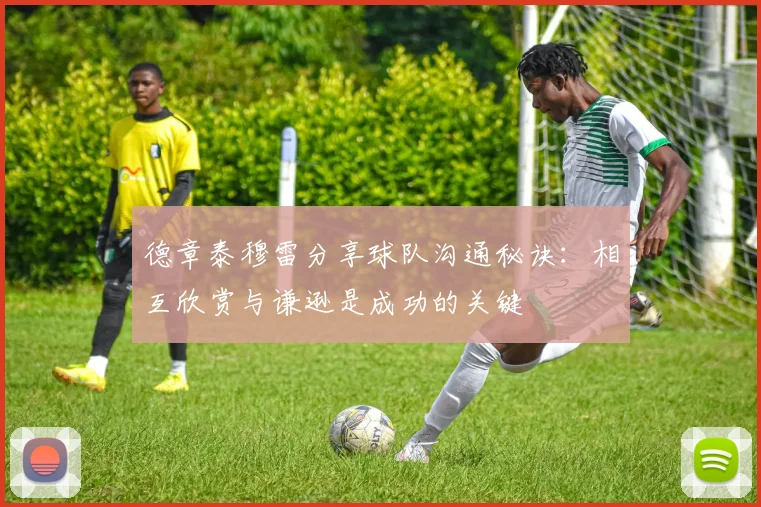 德章泰穆雷分享球队沟通秘诀：相互欣赏与谦逊是成功的关键